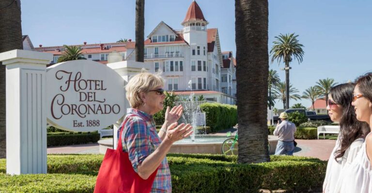 San Diego: Coronado Highlights Small Group Walking Tour Tour Overview And Pricing