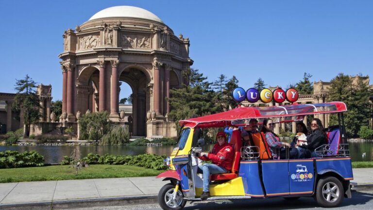 San Francisco: Private City Tour By Electric Tuk Tuk Overview Of The Tour