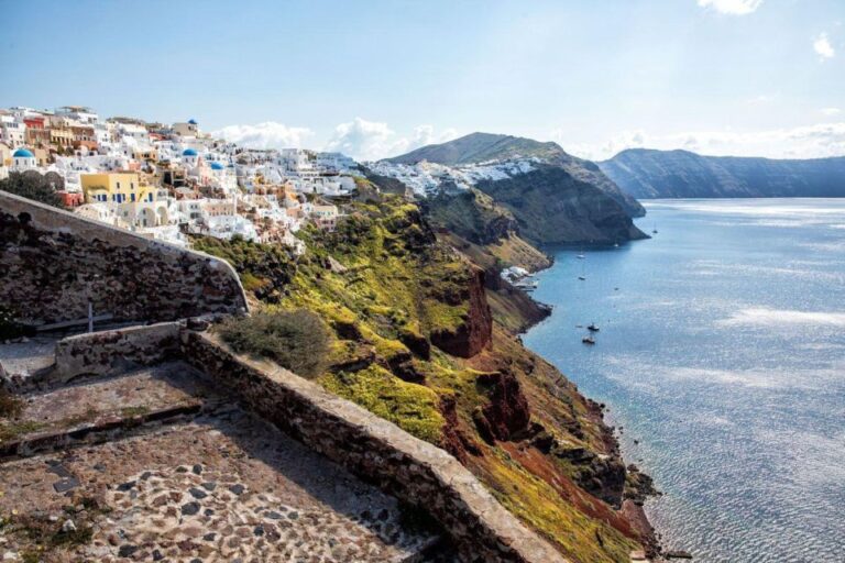 Santorini Caldera Walk Hiking Experience Fira Oia Overview Of The Experience