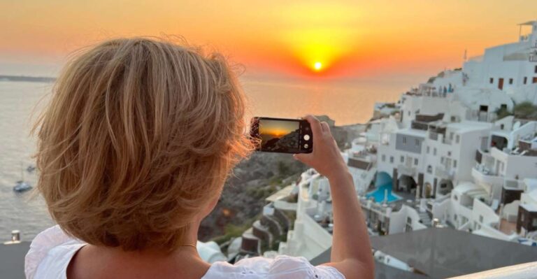 Santorini: Full Day Private Tour With A Luxury Minibus Tour Overview And Pricing