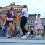 Silent Disco Through Downtown Berlin With Flash Mobs Overview