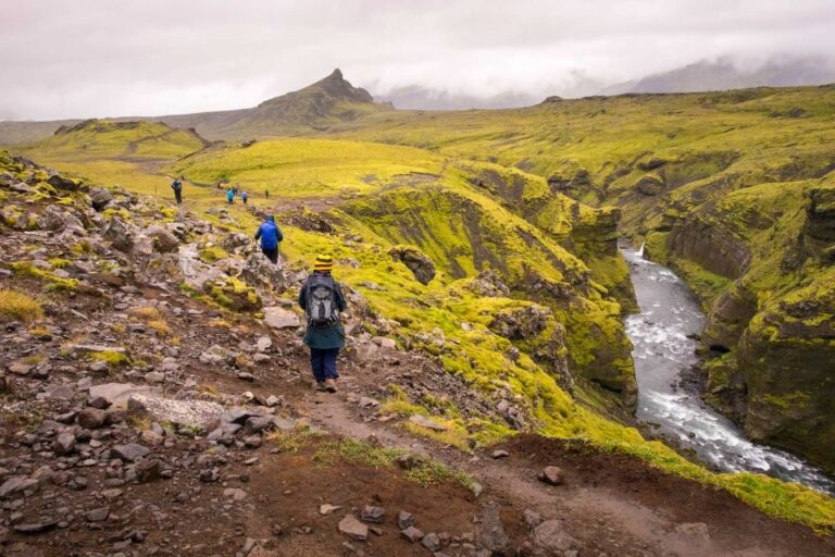 Skógar: Fimmvörðuháls Pass Hiking Tour To Thorsmork Valley Tour Overview