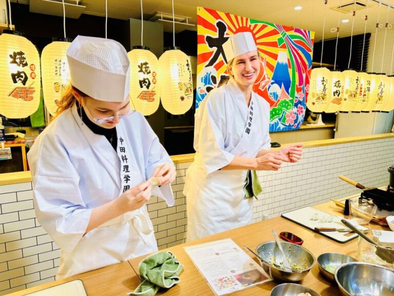 Sneaking Into A Cooking Class For Japanese Course Overview