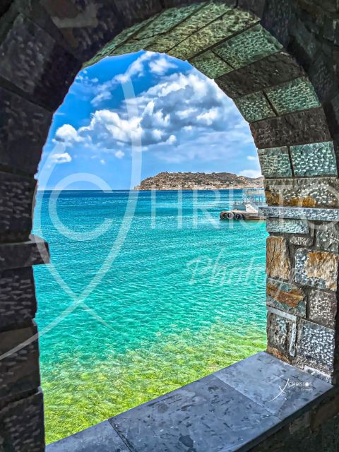 SPINALONGA ISLAND - Overview of Spinalonga Island