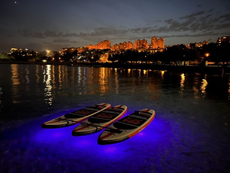 Split: Glow In The Dark Sunset Stand Up Paddle Board Tour Tour Overview