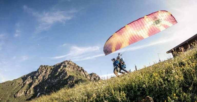 St. John In Tyrol: Tandem Paragliding Location And Activity