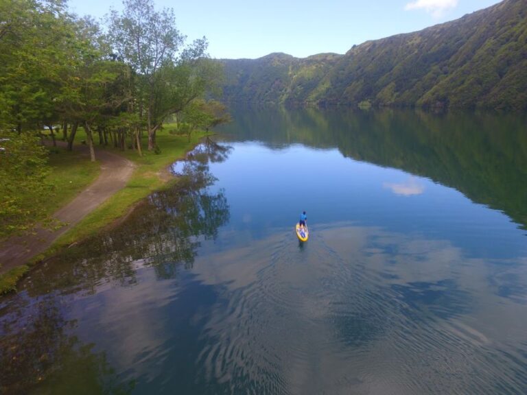 Stand Up Paddle Experience In Sete Cidades Activity Overview