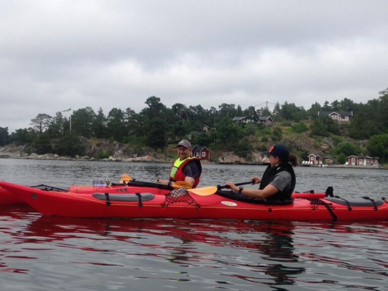 Stockholm Evening Kayak With Bbq. Overview Of The Activity