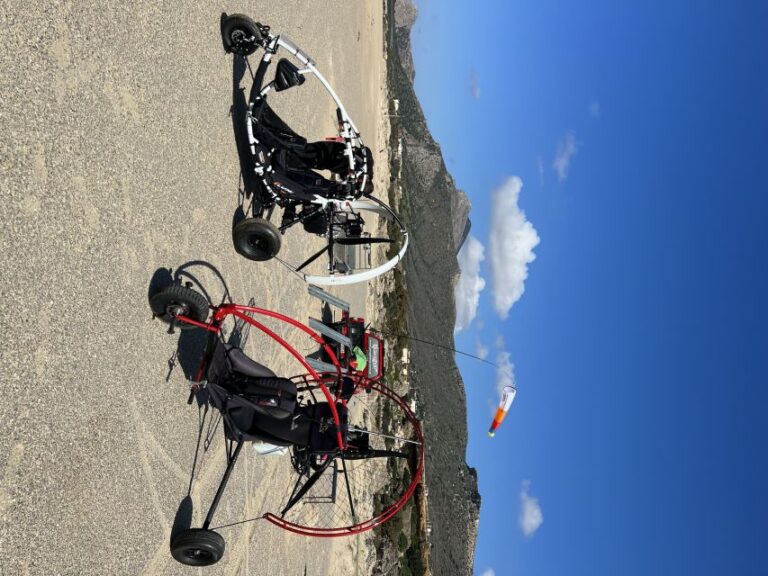 Syvota Or Ioannina: Private Tandem Paratrike Flight Activity Overview