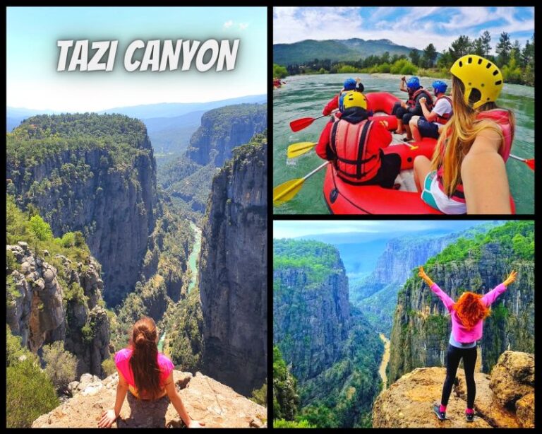 Tazi Canyon & Rafting Tour Combo Adventure Tour Overview