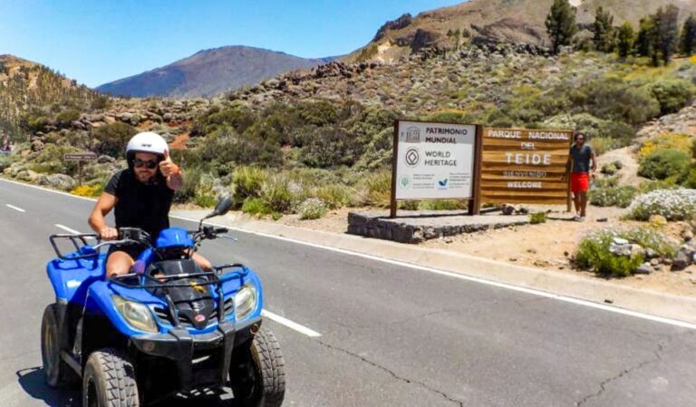 Tenerife: Quad Adventure Tour In Teide National Park Tour Overview