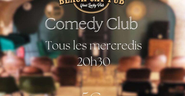 The Black Cat Comedy Club Overview Of The Club