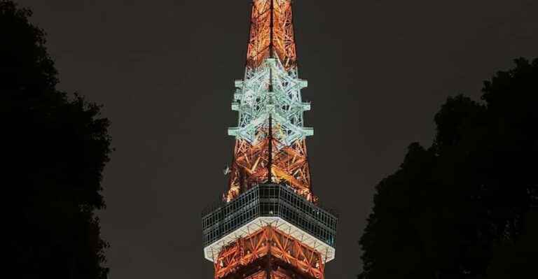 Tokyo: Private Tokyo Tower And Night Food Tour Review Tour Overview