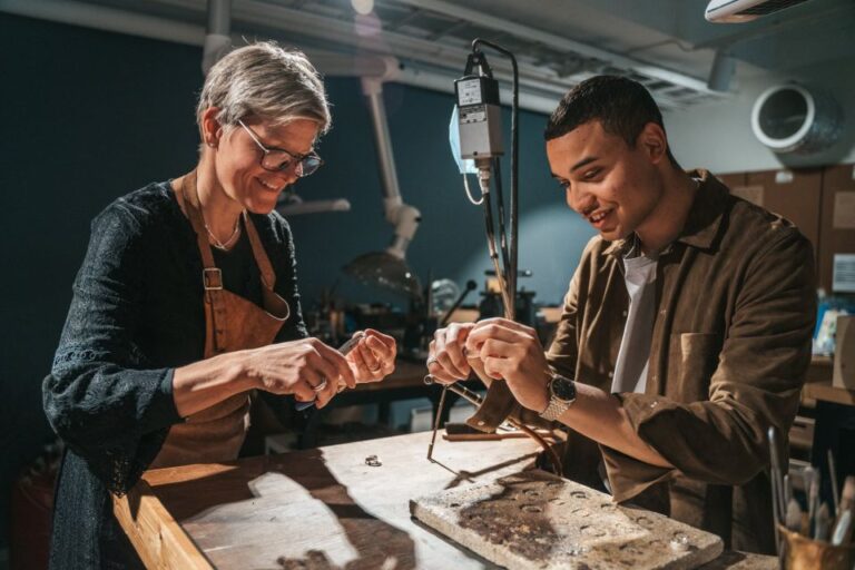 Tromsø: Make Your Own Silver Ring In A Goldsmith Workshop About The Wabi Sabi Jewelry Brand