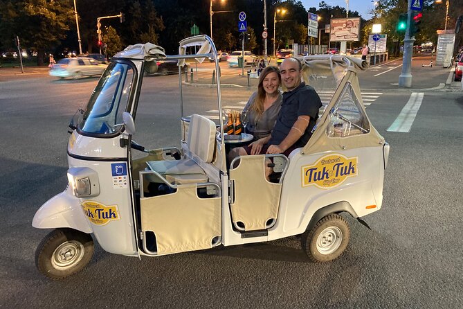 Tuk Tuk Bucharest Romantic Tour Minibar Included Inclusions