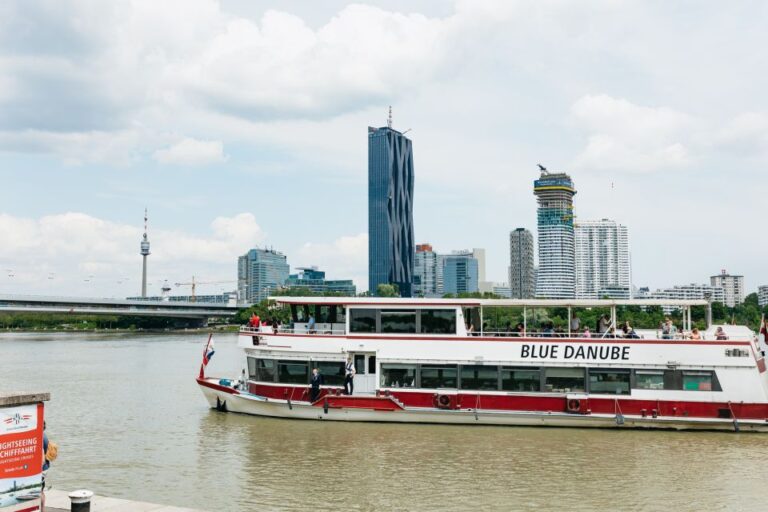 Vienna: Boat Cruise On The Danube Canal With Optional Lunch Boat Tour Details