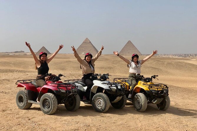 VIP Tour Giza Pyramids Sphinx ATV Bike Camel Shopping Dinner Show - Exclusions