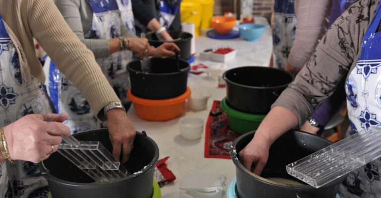 Volendam: 2.5 Hour Cheesemaking Workshop & Clog Making Tour Workshop Overview