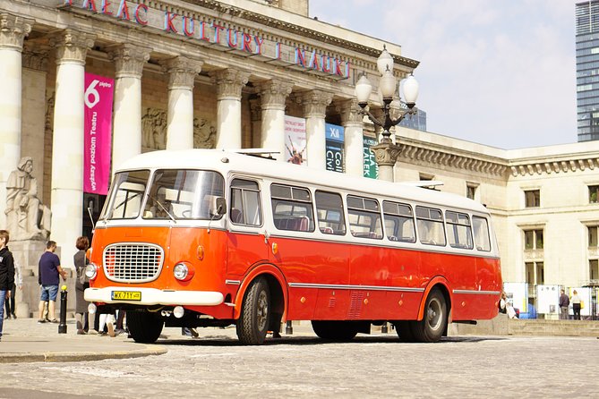 Warsaw City Sightseeing in a Retro Bus for Groups - Overview of the Tour