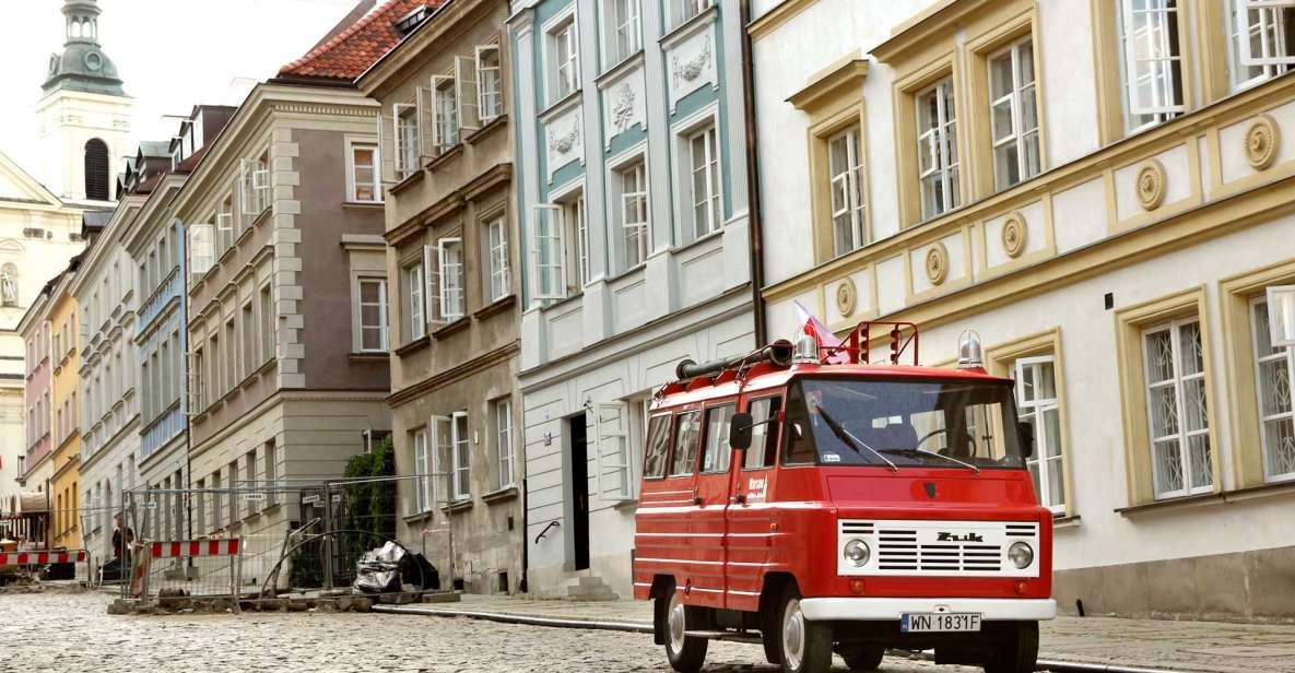 Warsaw: Classic Highlights Private Tour by Vintage Car - Tour Overview and Pricing