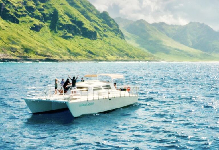 West Oahu: Dolphin Watching And Snorkeling Catamaran Cruise Tour Details