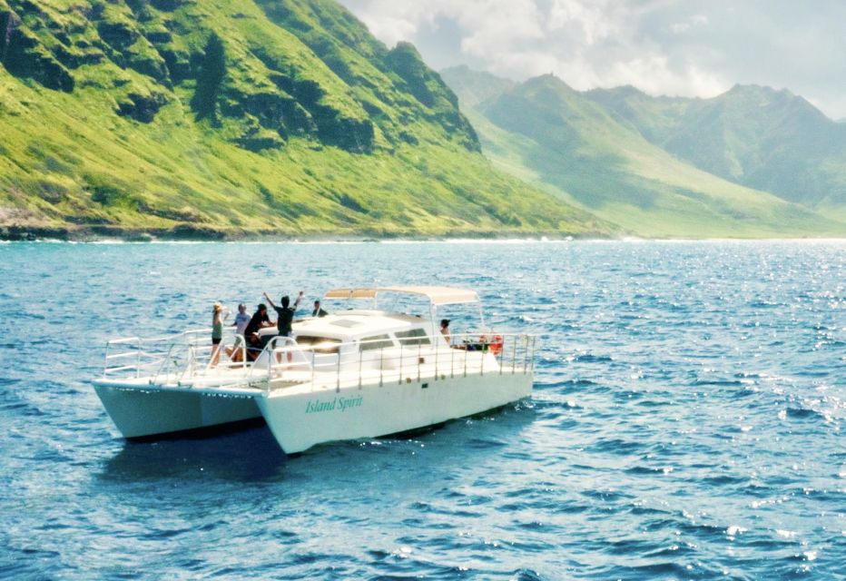 West Oahu: Dolphin Watching and Snorkeling Catamaran Cruise - Tour Details