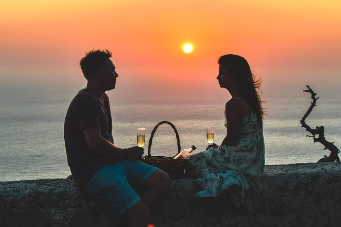 Wine Tasting and Romantic Sunset in Monolithos - Picturesque Views of Aegean Sea