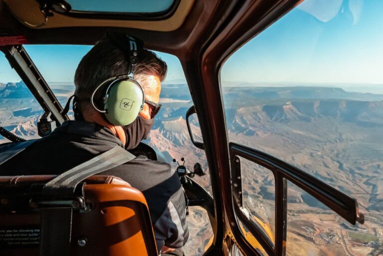 Zion National Park And Canaan Cliffs: Helicopter Tour Tour Details