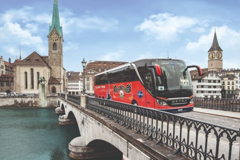 Zurich: Audio Guided City Tour And Train To 'top Of Zurich' Tour Overview