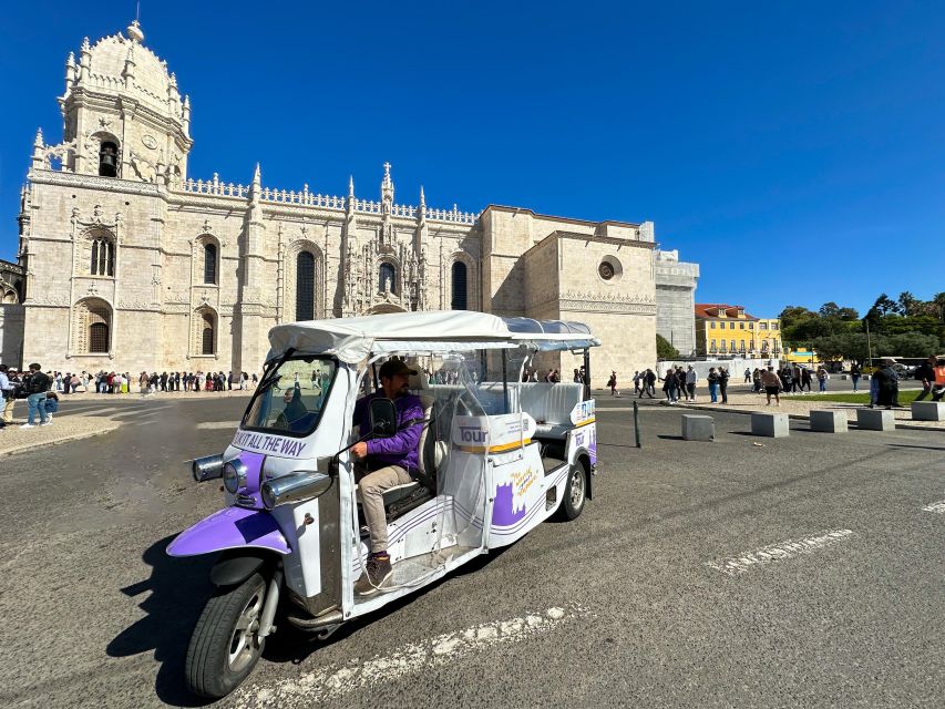 2 Hour Tuk Tuk Tour Private - Lisbon City Center to Belém - Route and Highlights