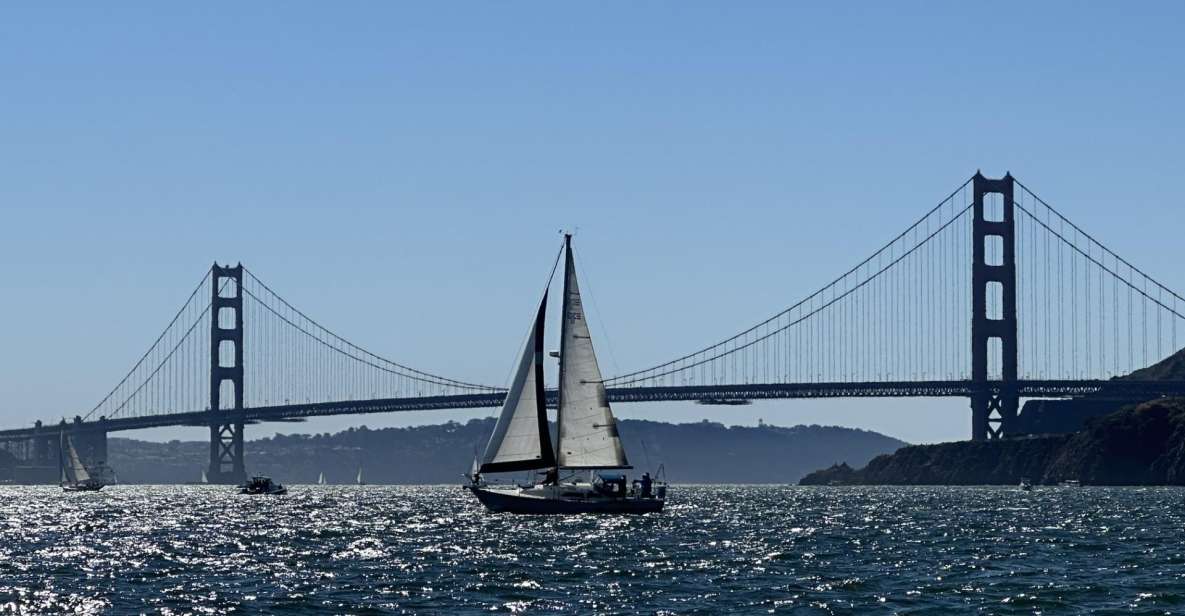 2hr PRIVATE Sailing Experience on San Francisco Bay 6 Guests - Itinerary and Sites