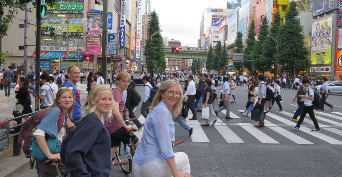 3-Hour Tokyo City Highlights Sunset Bike Tour - Itinerary Highlights