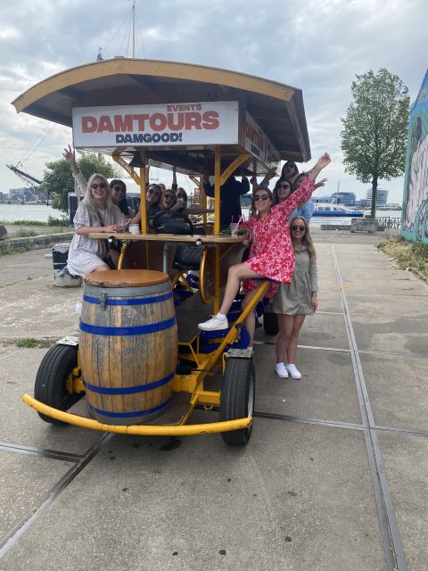 Amsterdam: Guided Beer or Prosecco Bike Tour - Booking Information