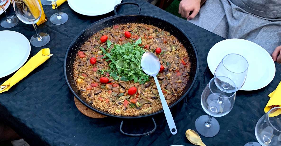 Authentic Premium Paella & Sangria Class in a Design Rooftop - Culinary Experience and Menu