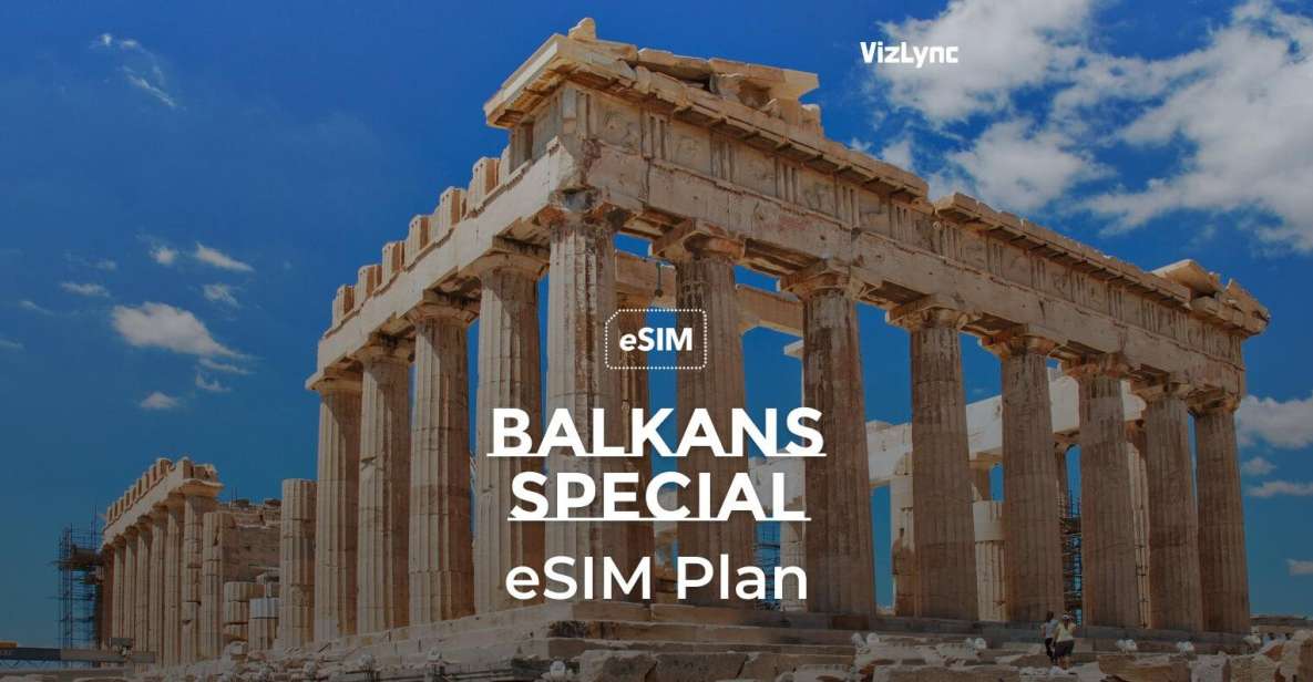 Balkans Region Travel Esim | High Speed Mobile Data Plan - Esim Features Overview