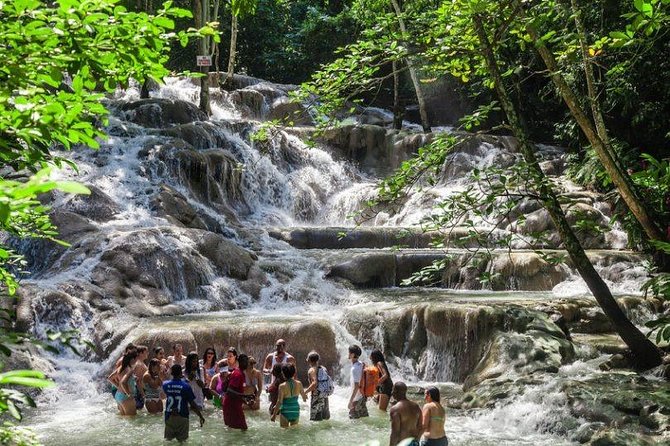 Blue Hole Secret Falls and Dunn's River Falls Private Tour - Meeting and Pickup