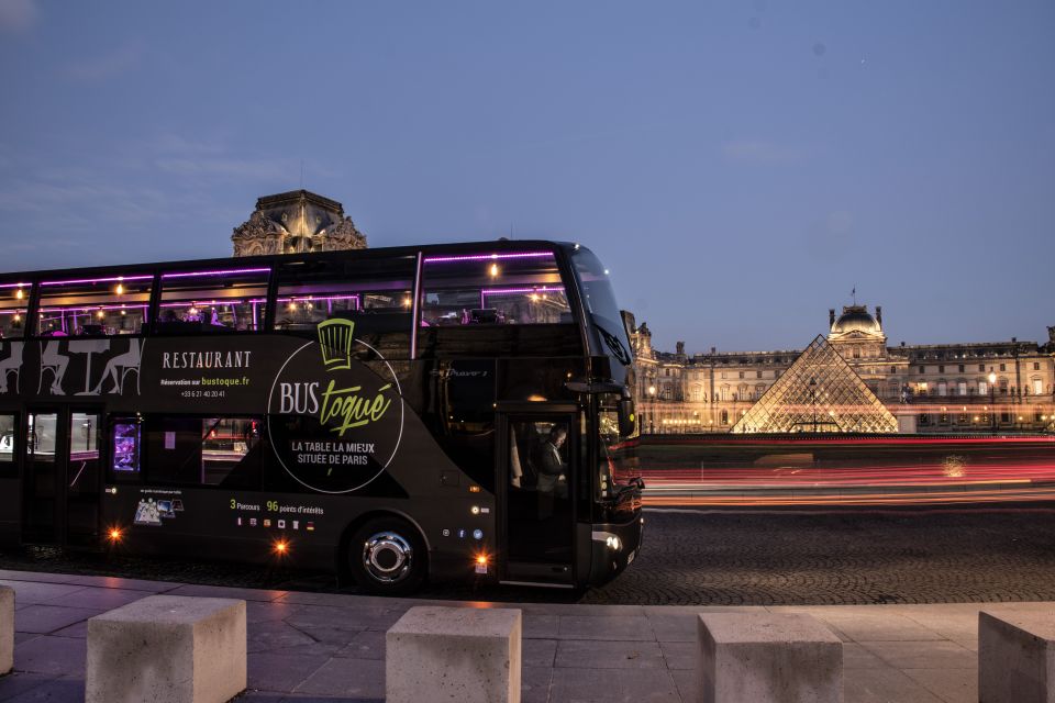 Bus Tour Champs Elysées With 3-Course Dinner & Champagne - Key Highlights