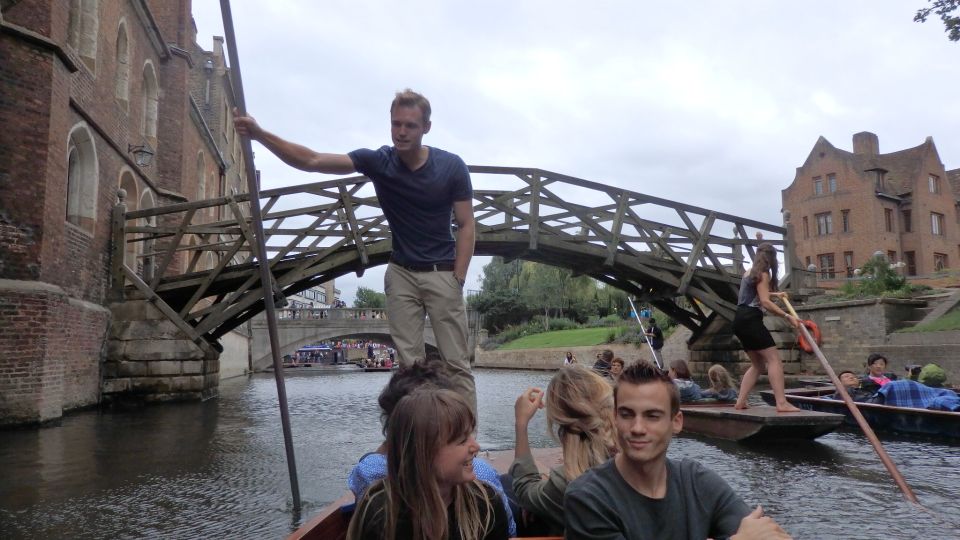 Cambridge: Punting Tour on the River Cam - Itinerary Overview