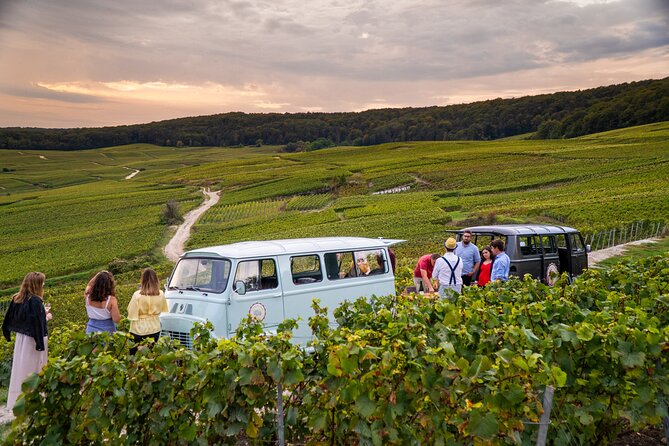 Champagne Experience With a Vintage Van From Epernay - 3 Hours - Meeting Point