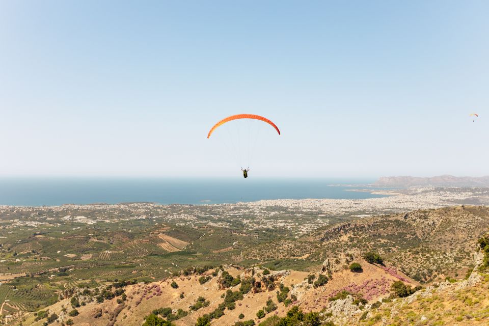 Chania: Paragliding Tandem Flight - Booking Information