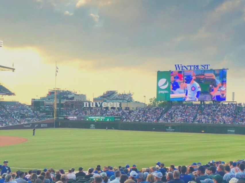 Chicago: Chicago Cubs Baseball Game Ticket at Wrigley Field - Game Day Experience