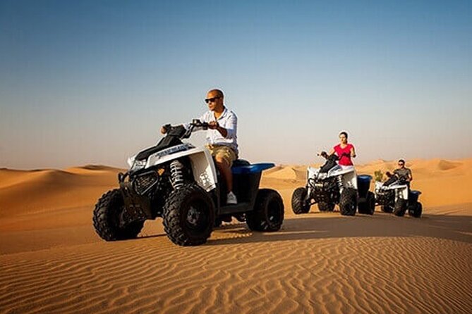 Desert Safari With Quad Bike Ride in Red Dunes - Taking in Mesmerizing Red Dunes