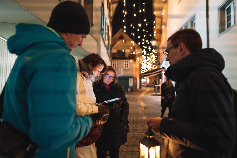 Dresden Outdoor XMas Escape Game: the Clock of Eternity - Augmented Reality and Gadgets