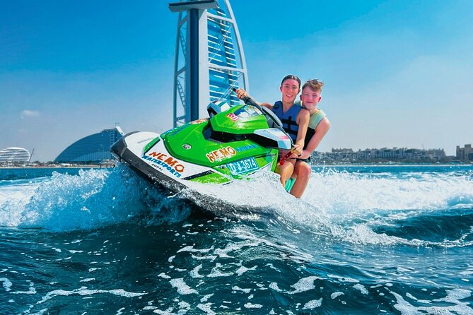 Dubai: 30 Mins Jet Ski Trip to Burj Al Arab With Free Ice Cream - Booking and Participation Requirements