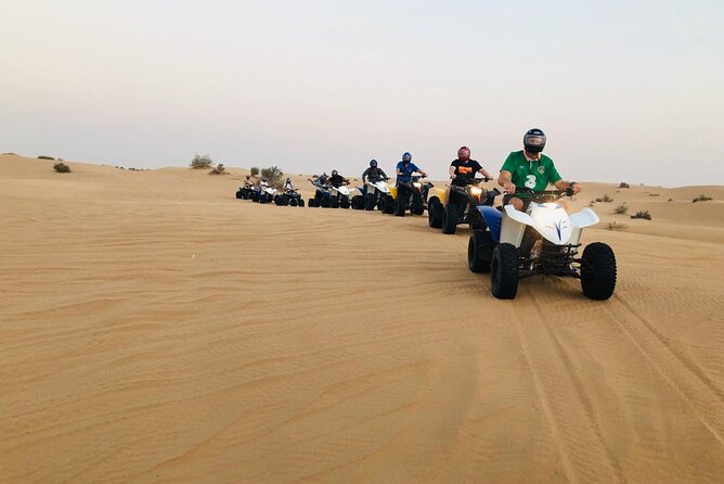 Dubai ATV Quadbike Desert Safari With Camel Ride Sand Boarding - Camel Riding in the Dubai Desert