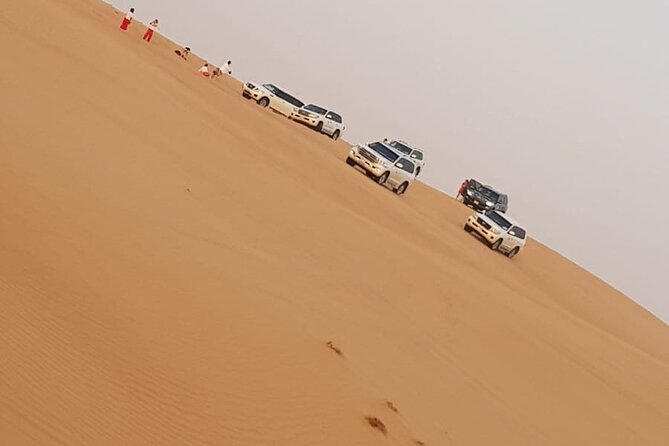 Dubai Desert Safari 4x4 Dune Bashing With Camel Riding - Pickup and Transportation