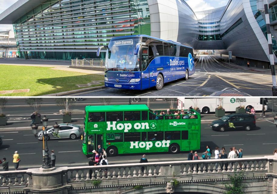 Dublin: Airport Transfer and Hop-On Hop-Off Bus Ticket - Airport Transfer Service