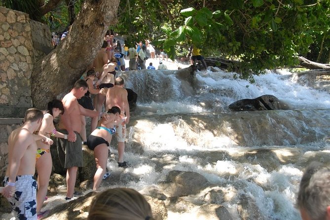 Dunns River Falls Tour From Ocho Rios - Enjoying the Swimming Experience