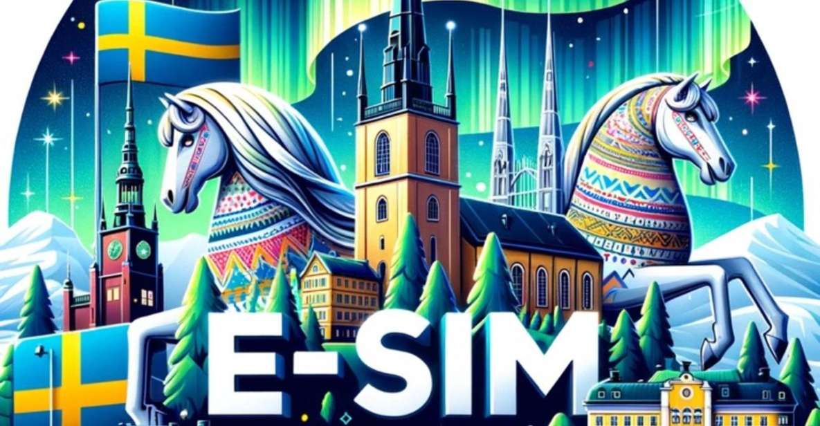 Esim for Sweden - Unlimited Data - Available Data and Duration Options