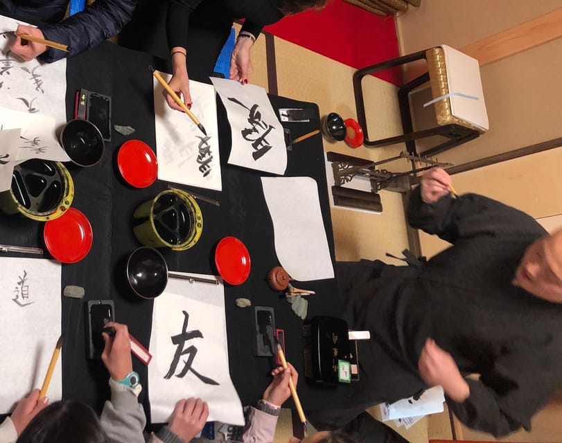 Experience the Art of Japanese Calligraphy at Myoshinji - Calligraphy Workshop Details